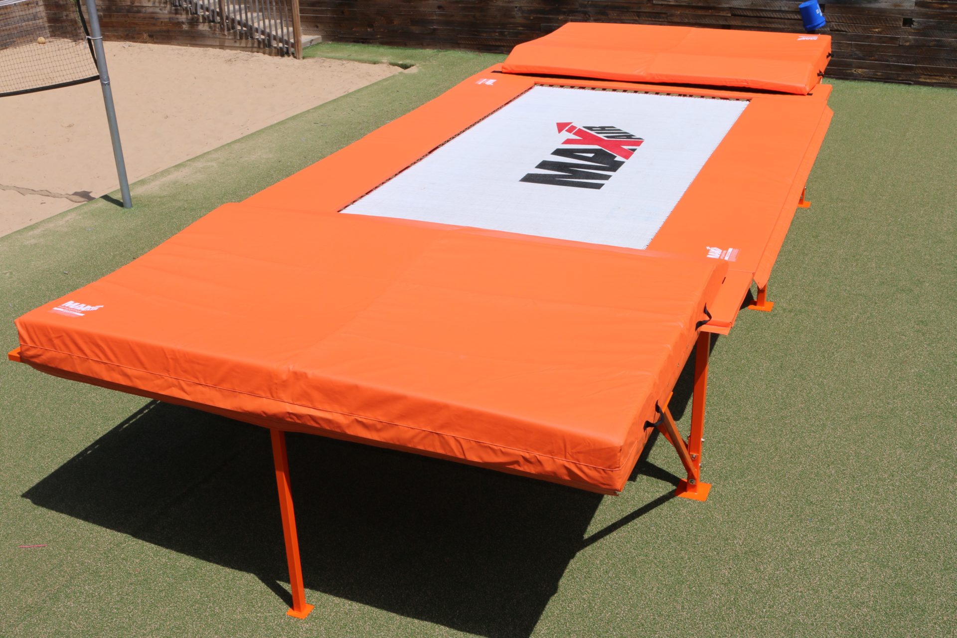 7' x 14' Folding Competition Trampoline MaxAir Trampolines