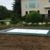 Trampoline location is very important so that it fits best with your current backyard landscaping.