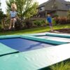 Twin In-Ground Trampolines
