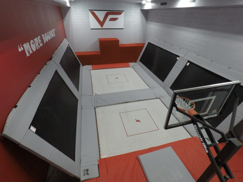 Custom Basketball Trampoline Court