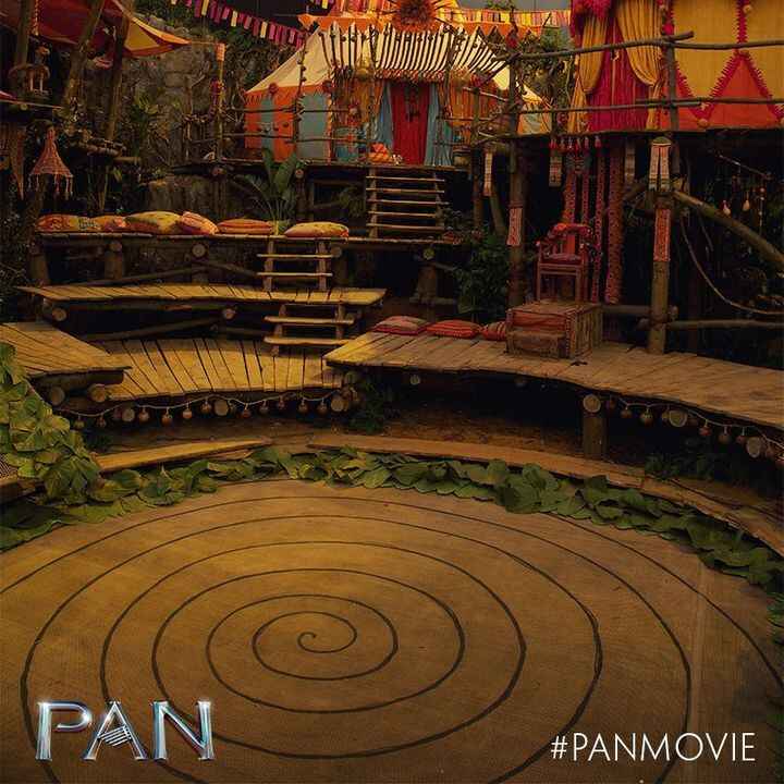 The Hollywood stunt trampoline in Pan (2015) by MaxAir