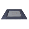 super trampoline square quad charcoal gray