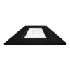 super trampoline black inground