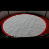 An unfolded, uninstalled Nova trampoline bed.